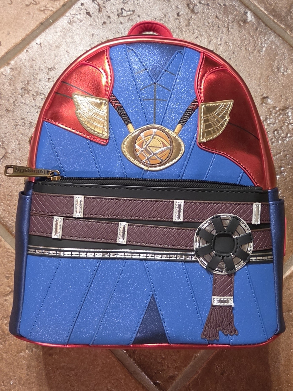 Loungefly Marvel Metallic Doctor Strange Mini Backpack